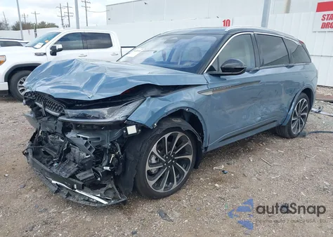 2025 Lincoln Nautilus Black Label from USA, damaged, VIN 5LMPJ9J4XSJ897299